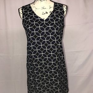 Ann Taylor geometric dress